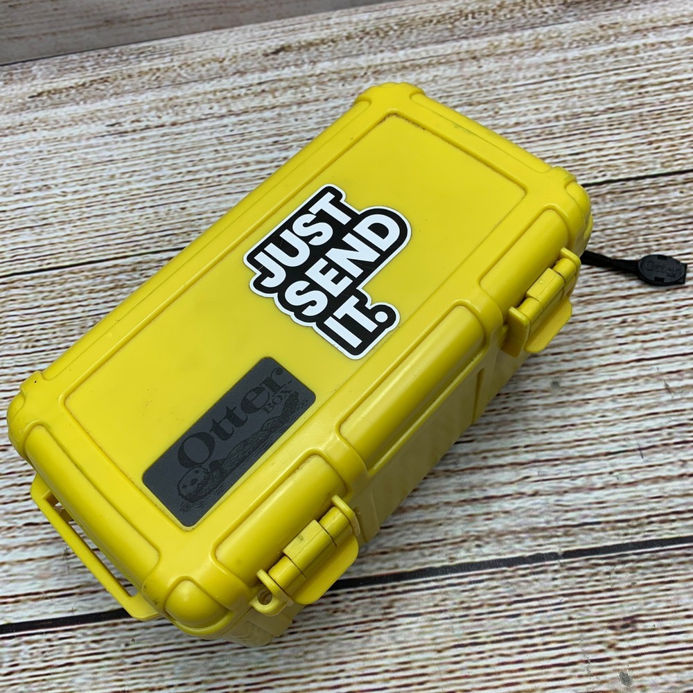 OtterBox 3500 Yellow Protective Case "Just Send It" Sticker‎